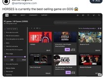 Horses因发行争议登顶销量榜,独立恐怖游戏引爆平台审核讨论