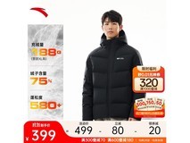 安踏六度芯男羽绒服349元