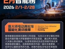 鲁大师2月电动两轮车榜:九号稳居榜首,系统体验成新赛点