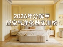 2026年分解甲醛空气净化器权威实测榜,新房急住除醛效果和性能比对