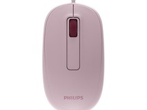 飞利浦有线静音办公鼠标9.9元带回家