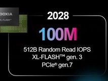 铠侠规划2028年推PCIe 7.0 SSD,搭载第三代XL-Flash实现亿级IOPS