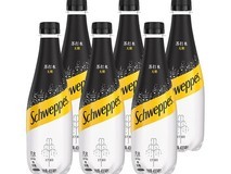 怡泉苏打水400ml×6瓶5折抢