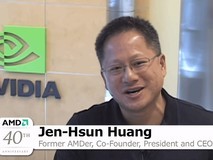 AMD庆40周年 黄仁勋亮相怀旧
