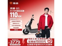 雅迪索罗灰电动摩托车立减3%仅5179元