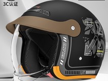 翼仟3C认证电动摩托半盔