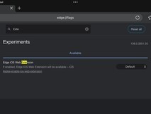 iOS版Microsoft Edge浏览器正式支持原生扩展程序