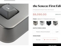 全球最贵机械键盘:Seneca First Edition售价高达57612元