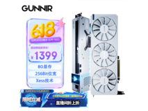 GUNNIR Arc A770 8G白显卡1201元