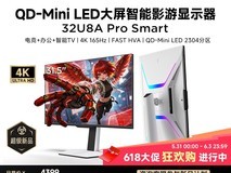 TCL雷鸟U8电竞显示器,补贴后3999带回家