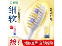狮王细齿洁牙刷两支装券后16.02元,多档满减折上折