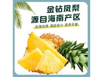 田园东方海南金钻凤梨5斤装,原价21.9,券后16.9!