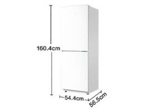 美的风冷无霜冰箱直降59元