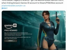 古墓丽影:亚特兰蒂斯遗迹重制版发布,新造型引热议