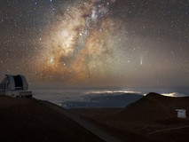 彗星穿越银河:千年一遇的宇宙奇观