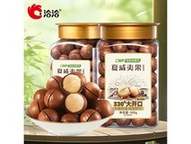 洽洽500g夏威夷果2罐大促,满109减50仅59.9元