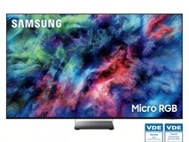 三星MicroRGB荣获VDE“护眼”与“昼夜节律显示”双重认证