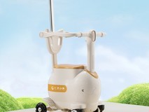 蓓茵美331电动车儿童座椅限时特惠卡其色128元