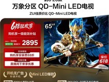 TCL雷鸟鹤6 65英寸QD-MiniLED电视4181元
