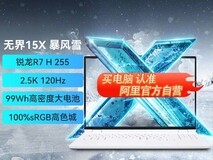 机械革命无界15X暴风雪直减低至5099元