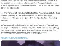 生化危机4重制版DLC中被删佩桑塔BOSS战经MOD复原上线