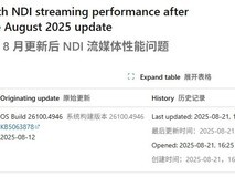 微软Windows 11更新引发NVMe SSD识别异常与NDI传输卡顿问题