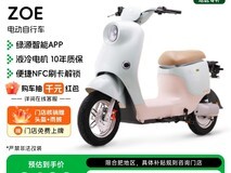 绿源ZOE电动自行车2699元起
