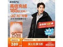 网易严选90鲜绒羽绒服289元抢