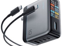 酷态科120W充电器线充套装低至179元