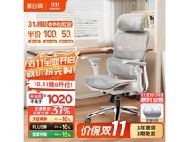 黑白调P2 Ultra人体工学椅877元