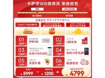 卡萨帝云岩白10kg直驱洗机