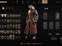 巫师3:狂猎重制版公布幻化系统,银剑钢剑丝绸武器自由搭配