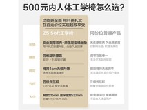 京东京造Z5 Soft人体工学电脑椅超值优惠