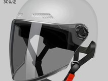 萨维朗tk9灰色头盔配镜片,到手12.42元