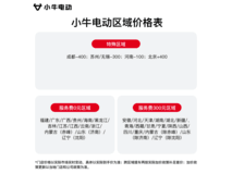 小牛NS One电动轻便摩托2569元