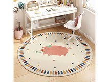 金玉铭川彩虹小猪地毯 9.9 元带回家