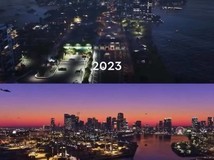 GTA6画面对比引热议:2023夜景震撼 vs 2026黄昏写实,社区观点两极分化