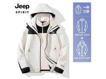 JEEP SPIRIT三合一冲锋衣两件套119元抢