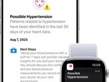 苹果推送Apple Watch高血压提醒功能