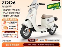 绿源ZQQ6电动自行车2049元抢购