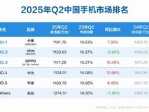 中国手机市场再次洗牌:华为第四,第一名给我看懵了!