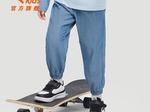 安踏儿童牛仔裤特惠43.53元