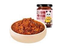 饭扫光205g香辣牛肉酱,满9减2,到手仅8.5元!