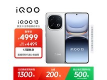 iQOO 13 16GB+1TB纳多灰低至4299元