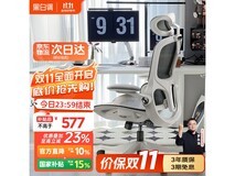 黑白调P2人体工学椅500元抢
