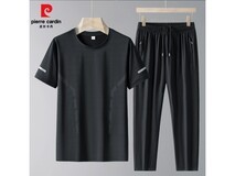皮尔·卡丹冰丝速干两件套