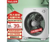 亚都轻音大风力电风扇，京东限时39.9元