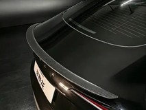 芈赛龙Model3碳纤维尾翼:免打孔粘贴安装,零损伤可逆改装