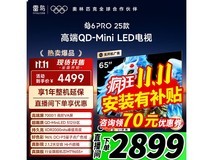 雷鸟鹤6 Pro电视2660元抢