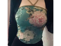 GEEZORO大码国风肚兜抹胸低至49.9元